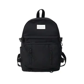 

Women Men Nylon Travel Backpack Fashion Teenagers Daypack Rucksack Laptop Girl School Book Bag