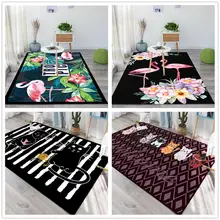 Милый мультяшный Детский 3D ковер для гостиной, спальни, коврики для детской комнаты, игровой пол, детский коврик для ползания, коврик для прихожей