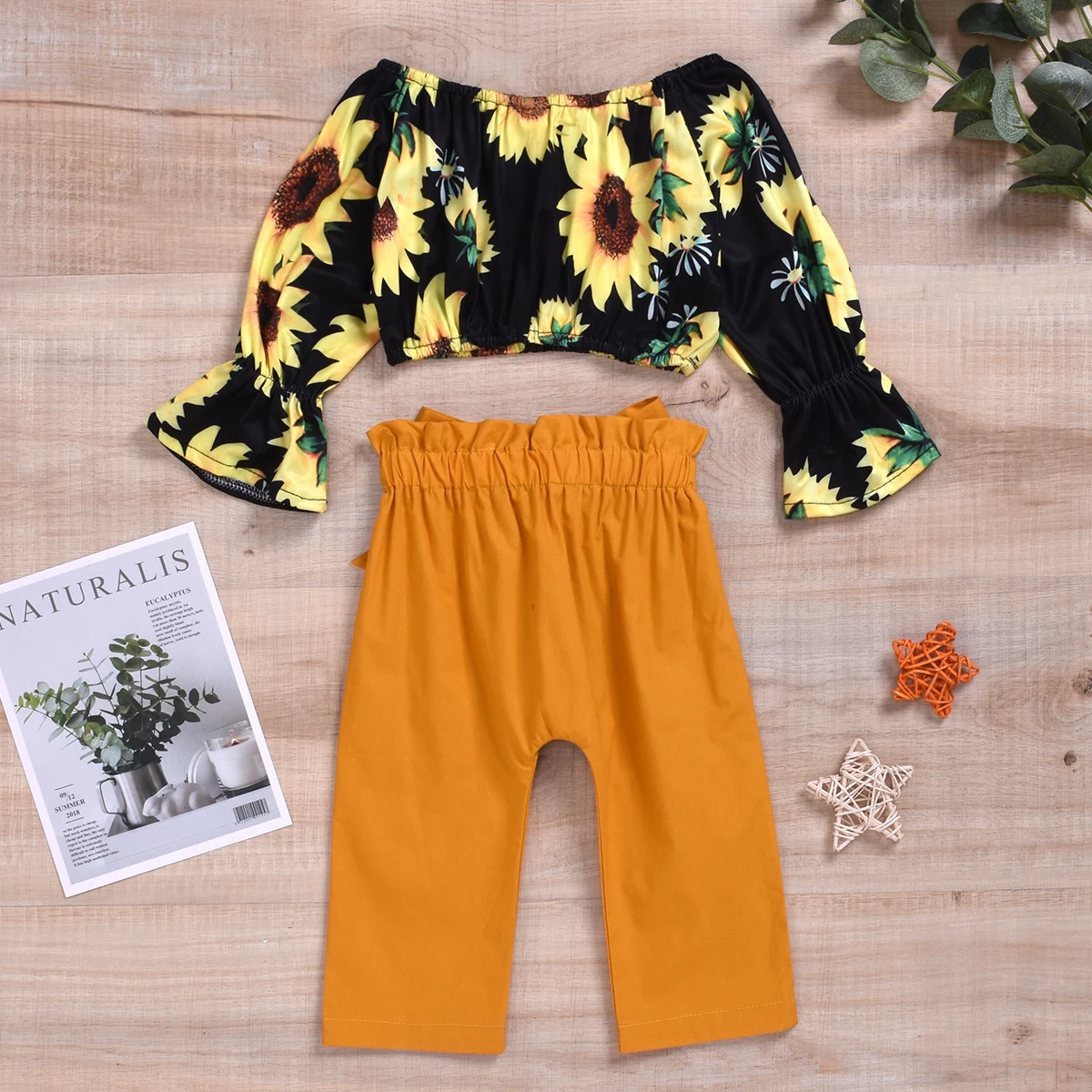 High Quality Baby Clothing Cute Kids Floral Rompers Wholesale  2 pcs