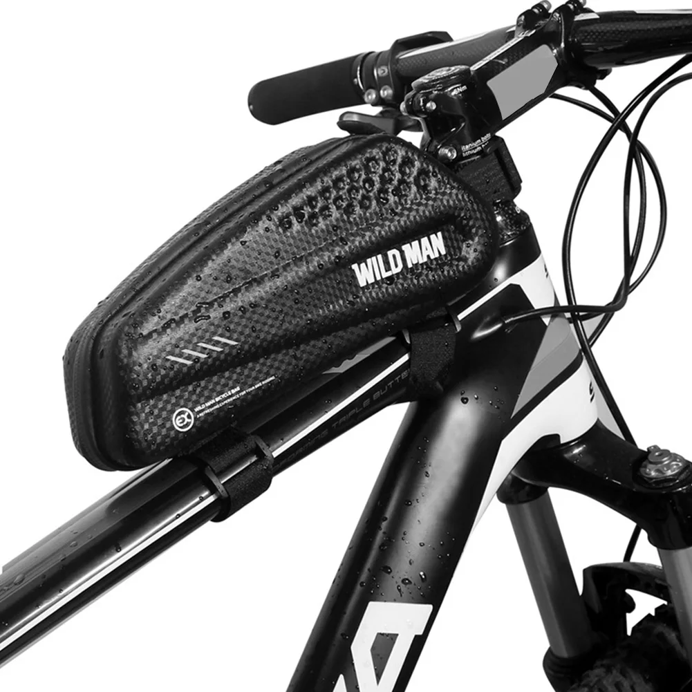 Hard Anti Shock Waterproof Equipment Outdoor Accessories Storage Riding For Phone Touch Screen Bicycle Bag Front Beam Men Women