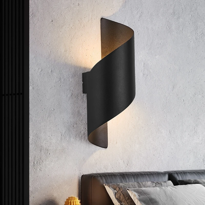 Modern wall lamp, waterproof, household, shops, corridor and balcony, LED, outdoor, indoor, 220 V110V