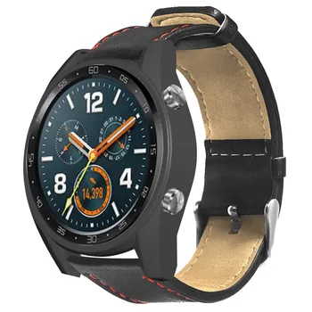 

Leather Watchband Straps Replacement For Huawei Watch GT Active 46mm Honor Magic Quick Release Bracelet SmartWatch Accessories