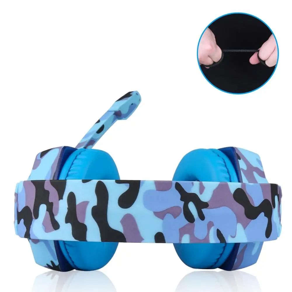 Headset Headset With Microphone For Gaming Headset PC Stereo With Microphone LED Light For Laptop Gaming Headset