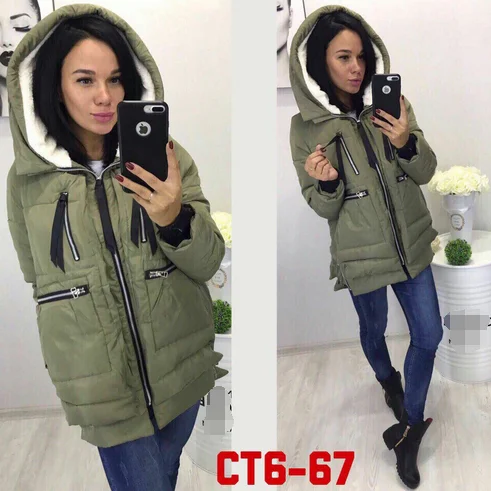 Зимний стиль, модное повседневное пальто, хлопковая стеганая одежда, AliExpress