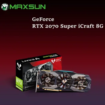 

MAXSUN Newest NVIDIA GeForce RTX2070 Super iCraft 8GB Graphics Cards GDDR6 256Bit 1605/1770 MHz DP*3 HDMI Video Card