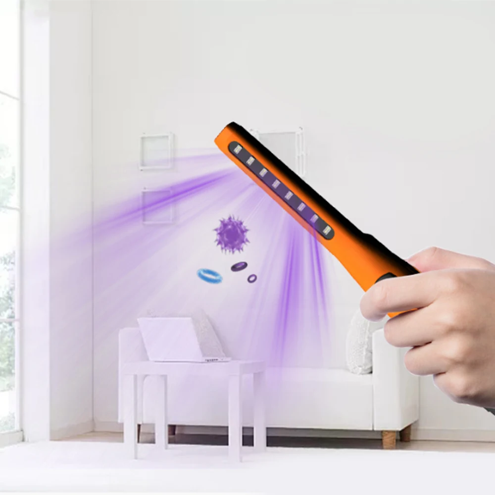 

New Ultraviolet Lamp UV Disinfection Bactericidal Quartz Lamp Sterilizer Portable Mite Remote Control Sterilization Rechargeab