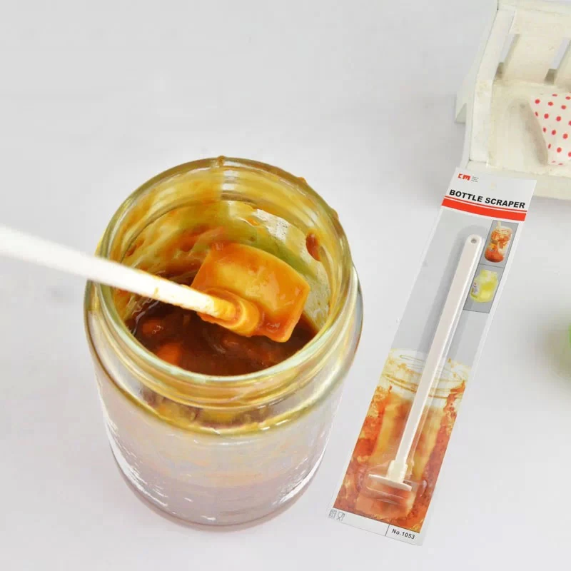 Dessert Scraper Bottle Bottom Scraping Cream Jam Butter Cake Dessert Spatula Bottle Bottom Scraping Kitchen Tools