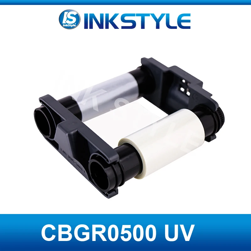Для Badgy100 Badgy200 синяя УФ лента на 500 печатает CBGR0500UV