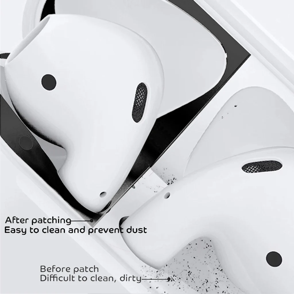 Защита от пыли для Apple AirPod Защитная Наклейка для Airpods Airpod Air Pods чехол для наушников оболочка наклейка