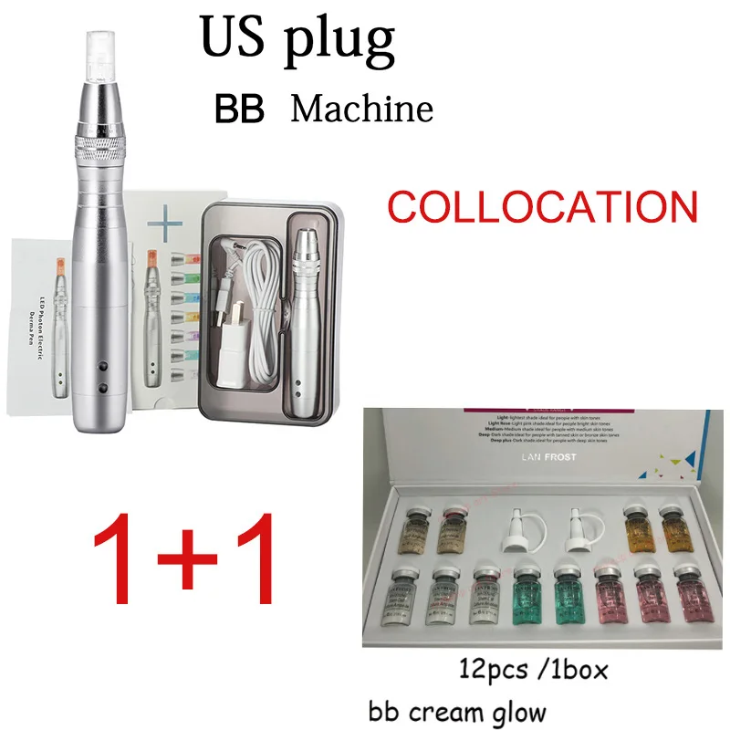 7 Color LED Light pen BB Cream Glow Treatment Machine Kit For Serum Remove Acne Scar Reduce Stretch Marks Collocation |