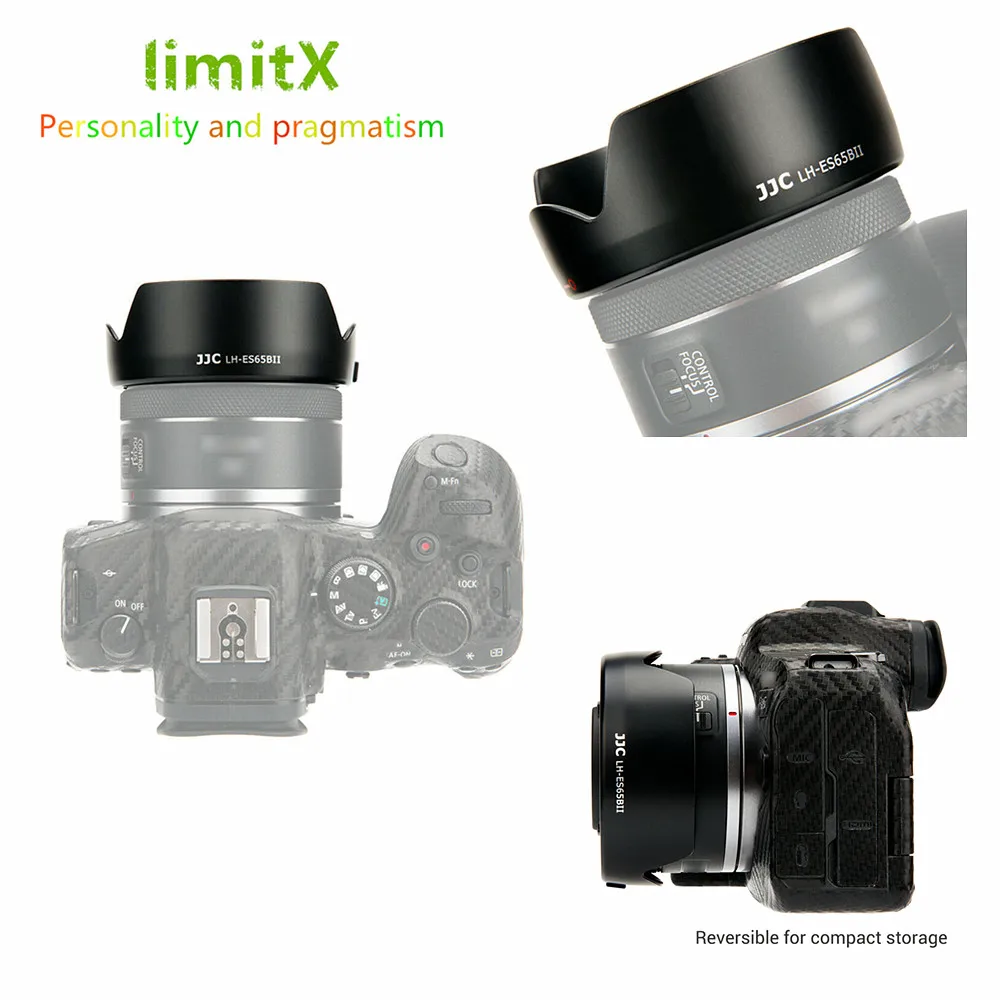 Реверсивная Цветочная бленда для объектива Canon RF 50 мм F1.8 STM EOS R5 R6 Ra R RP C70 заменяет
