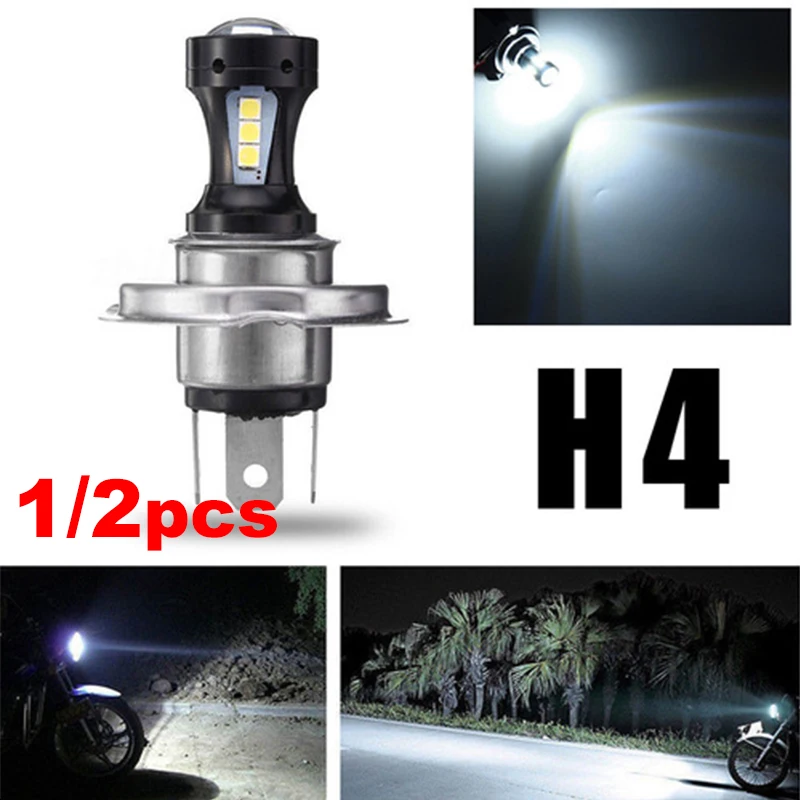 H4 LED Headlights For Auto Motorcycle Truck Boat Tractor Trailer Offroad Working Light SMD 3030 18LED Work Spotlight | Автомобили и
