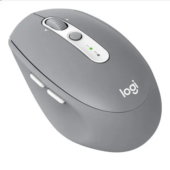 Беспроводная Bluetooth мышь logitech M585 с двумя режимами подключения для офиса, бизнеса, ноутбука, домашнего потока, технология M585, серый и черный