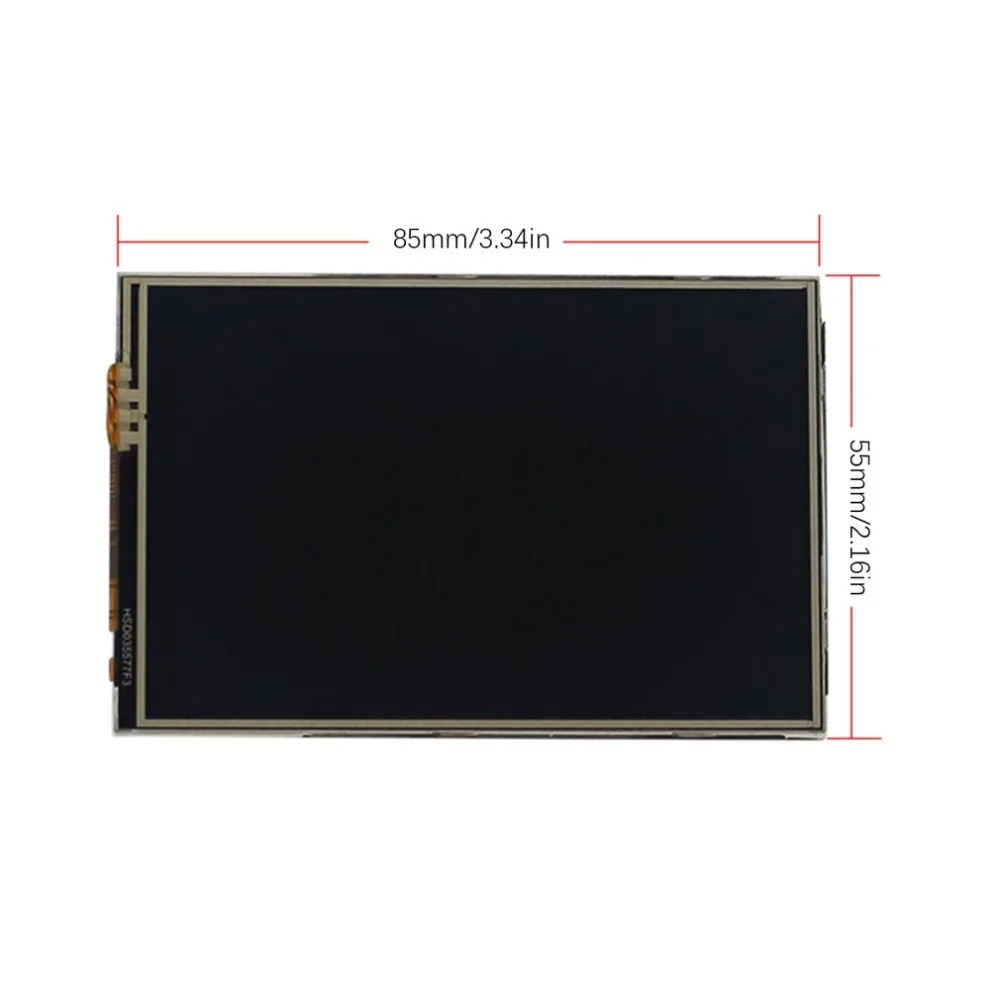 Для Raspberry Pi 4 Модель B/3B+/3B/2B/B+/Zero 3,5-дюймовый жидкокристаллический дисплей с сенсорным экраном+ сенсорная ручка 50 FPS SPI высокая скорость обновления