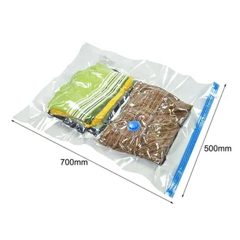 

Plastic Travel Package Storage Bag Large Space Saver Saving Storage Vacuum Seal Compressed Travel Organizer