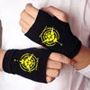 Poke GO Pocket Monster Knitting Gloves Cotton Warm Half Finger Wrist Mittens Cosplay Accessory Props Gift Winter ► Photo 3/6