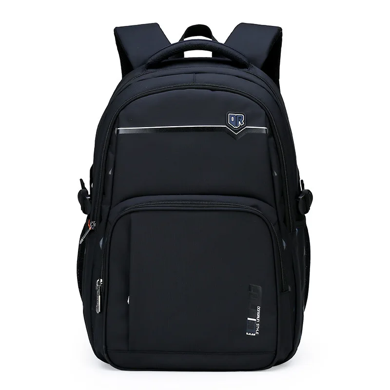 Водонепроницаемый Школьный рюкзак, детские школьные сумки для мальчиков-подростков, детские сумки для книг, школьные сумки, рюкзак для начальной школы, bolsa infantil - Цвет: black