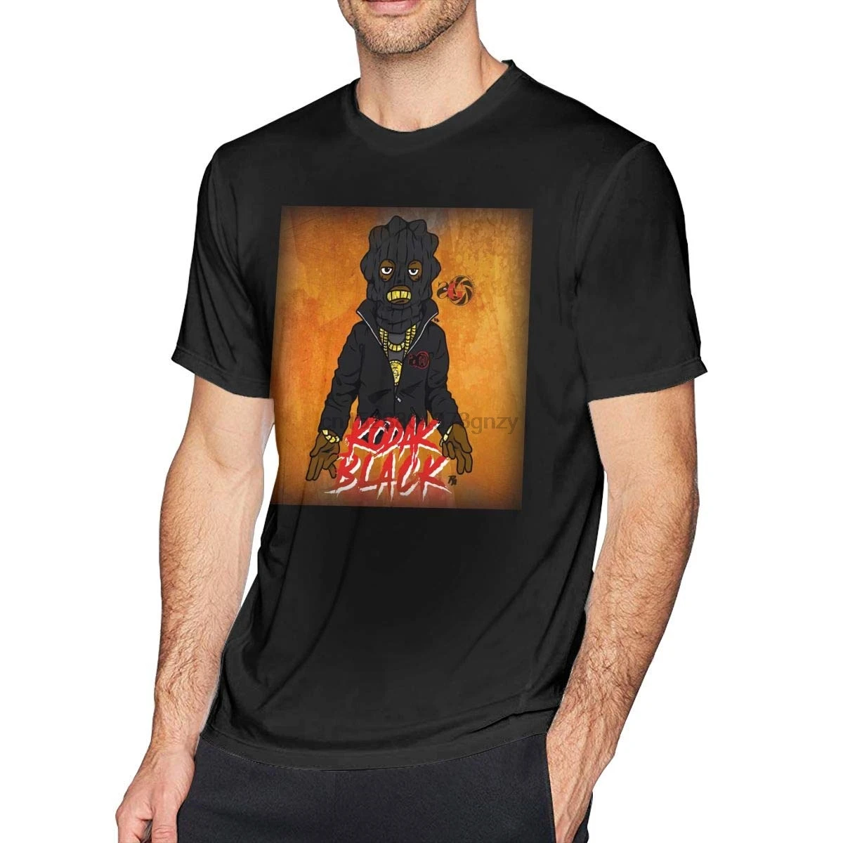 Lemonationop Kodak Black Teenage Mens T-Shirt for KidsBlack Hipster Tees Summer T Shirt |