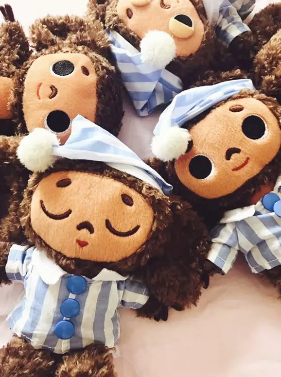 Русский фильм Cheburashka и Gena игрушки куклы Yebypawka Милая обезьяна и крокодил мягкие и плюшевые животные с русской песней