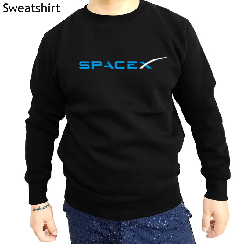 

New men sweatshirts SPACEX SPACE X SPACE-X ELON MUSK FAN SPACE SCIENCE LOGO hoodies FALCON fashion hoody Funny Tops sbz4464