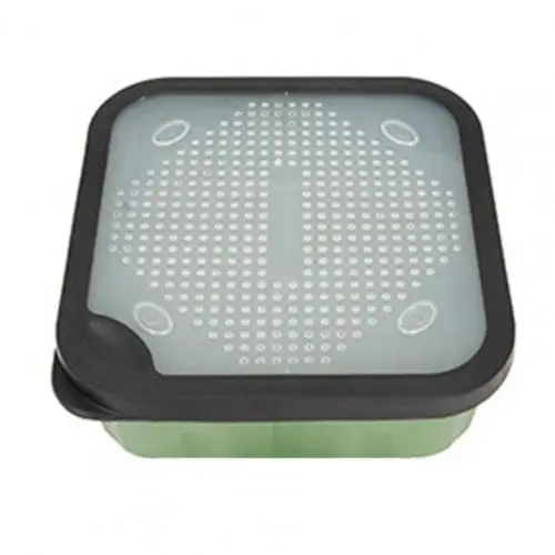 Lure Case Large Capacity Breathable Green Waterproof Fishing Lure Portable Bait Storage Box Multi-purpose Mixed Tray for Outdoor M