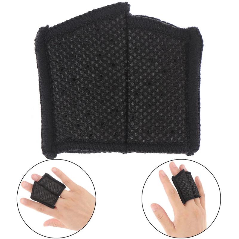1pcs Elastic Finger Sleeve Protector Sports Support Brace Thumb