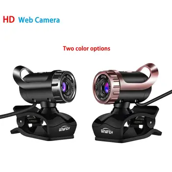 

New HD Webcam 2 Types USB Web Camera Portable Adjustable 360 Degree Built-in Digital Microphone Clip-on Web Cam For PC Laptop