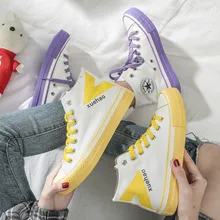 Осенние кроссовки; парусиновая Баскетбольная обувь; tenis feminino; обувь на плоской подошве с высоким берцем; трендовые женские кроссовки; zapatos mujer J2-60