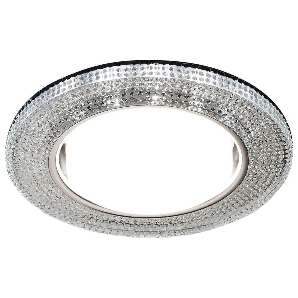 Lamp LED recessed Ambrella light GX53 G290 CH Chrome Mortise Retro Round For Bedroom Lamps lighting and Lights Ceiling Spot | Лампы и