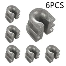 

6pcs Trimmer Head Eyelet Line Retainer Sleeve Buckle Sets For Stihl FS90 FS100 FS200 FS55 FS70 FS80 FS85