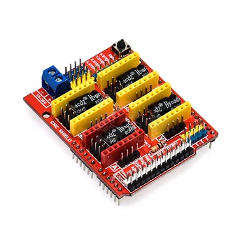 

3D printer accessories cnc shield v3 engraving machine DIY CNC extension A4988 driver board color seat
