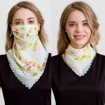 

2020 New Summer Scarf Mask Bandana Neckerchief Sun Protection Hand Band Magic Scarves Brand Neck Wraps Shawl Luxury