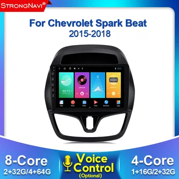 

Android 4+64G DSP IPS For CHEVROLET Spark Beat 2015 2016 2017 2018 Multimedia Stereo Car DVD Player Navigation GPS Radio wifi