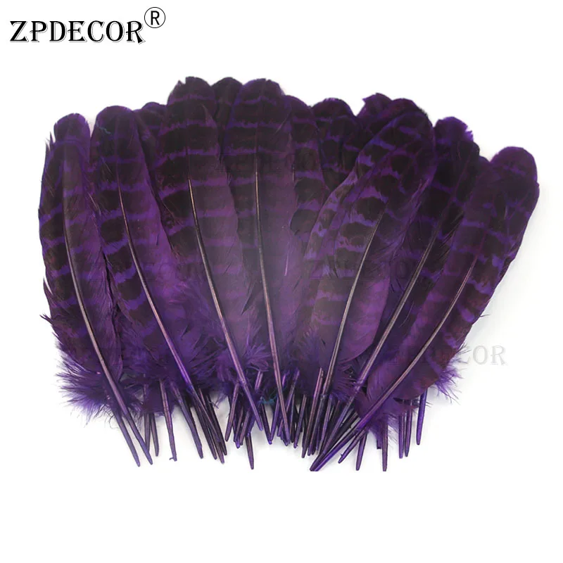 Zpdecor 10-15 см курица бахрома из пера фазана перья с крыльев перья