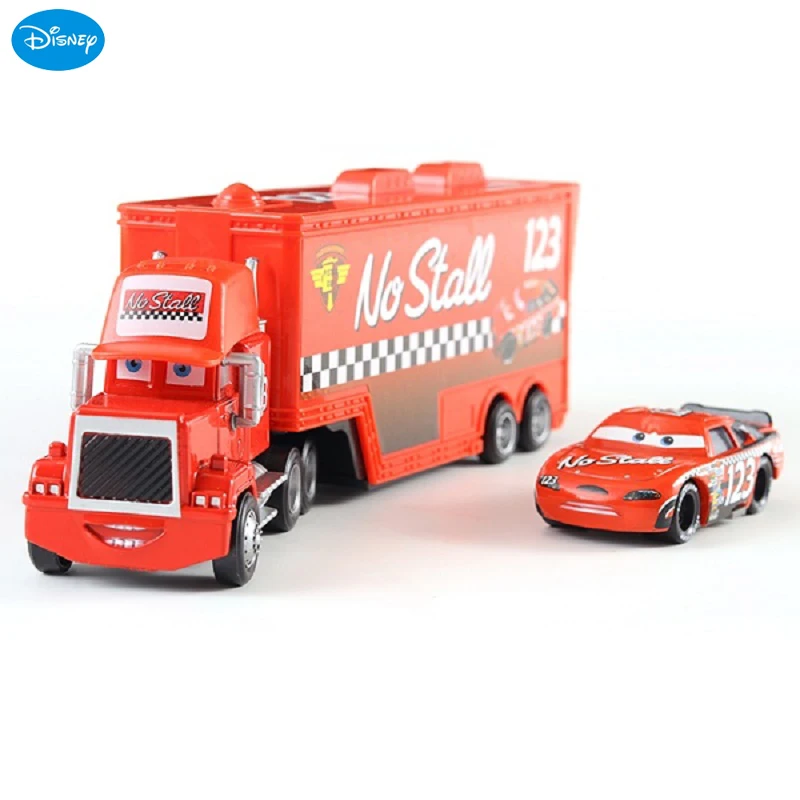 Disney Pixar Cars 3 Lightning Mcqueen Jackson Storm Ten Letter Horse Mac Uncle Truck Model Toy Regalo Per Bambini