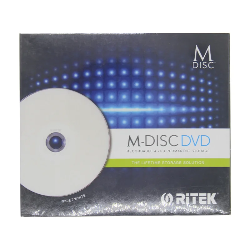 Wholesale 10 pcs 4.7 gb Printable DVD M-Discs with