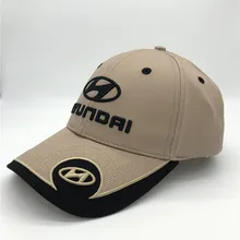 Новинка, бейсболка с вышитым логотипом HYUNDAI, регулируемая бейсболка с капюшоном для мужчин и женщин