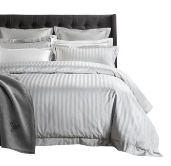 

Four-piece cotton satin jacquard 100 horse cotton bedding