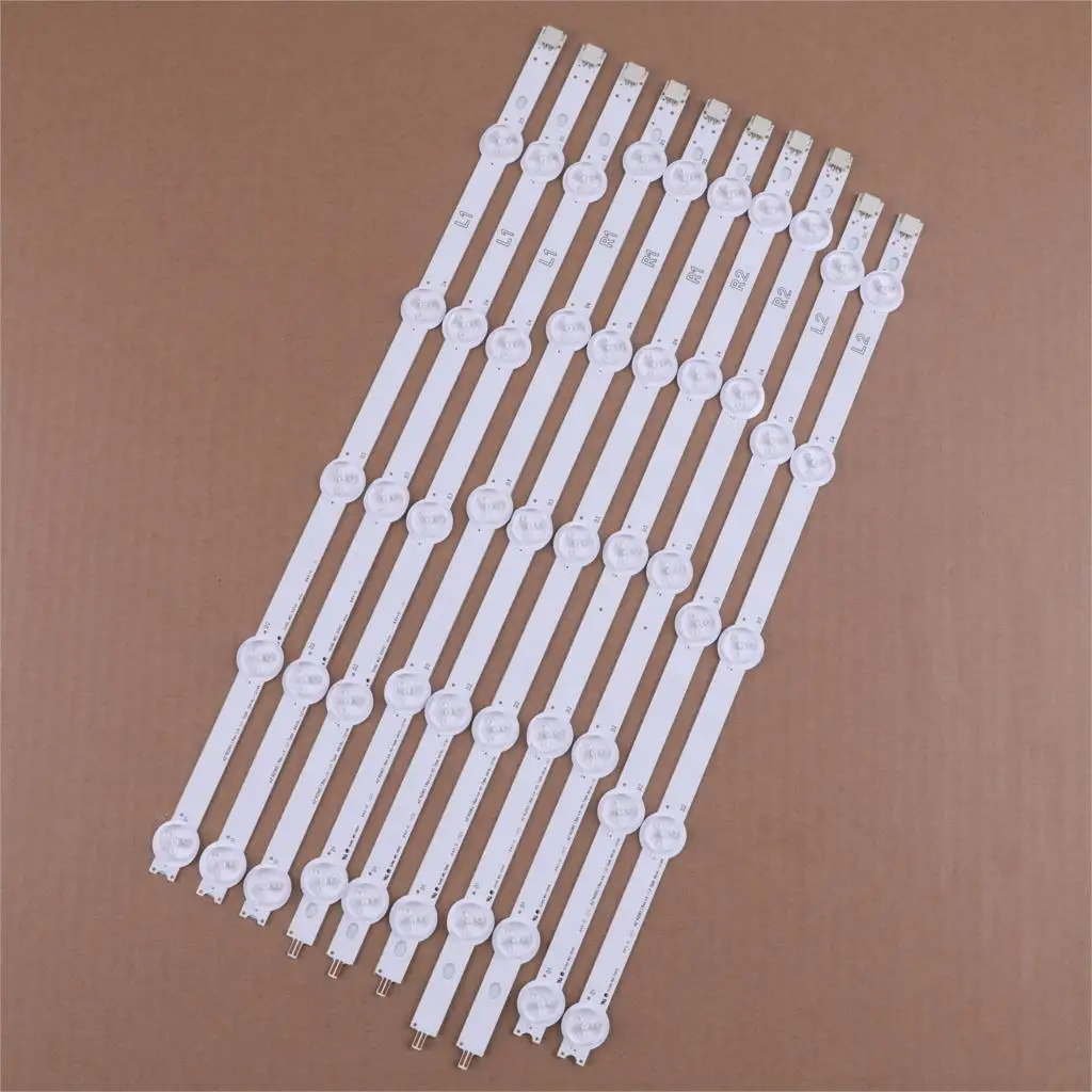 New Kit 10 PCS R1 L1 R2 L2 LED strip Replacement for LG LC420DUE 42LN5400 6916L-1385A 6916L-1386A 6916L-1387A 6916L-1388A afbeelding