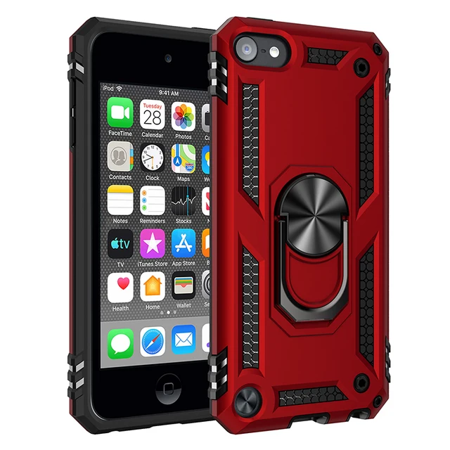 For Iphone Ipod Touch 7 6 5 Case Cover Magnetic Ring Bracket