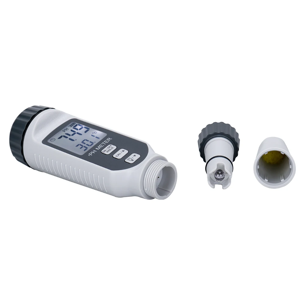 Professional PH Meter Pen Type PH Water Quality Tester Acidometer for Aquarium Aater Acidity Meter Measure ATC Function PH818