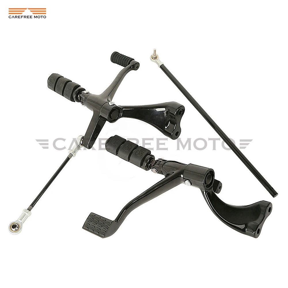 Motorcycle Forward Control Pegs Lever Linkage Brake Lever & Shift case for Harley Sportster XL883 XL1200 2014 2015