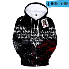 Креативные новые толстовки мужские толстовки Джокер 3D печатных худи мужские Смешные свитера оптом и в розницу