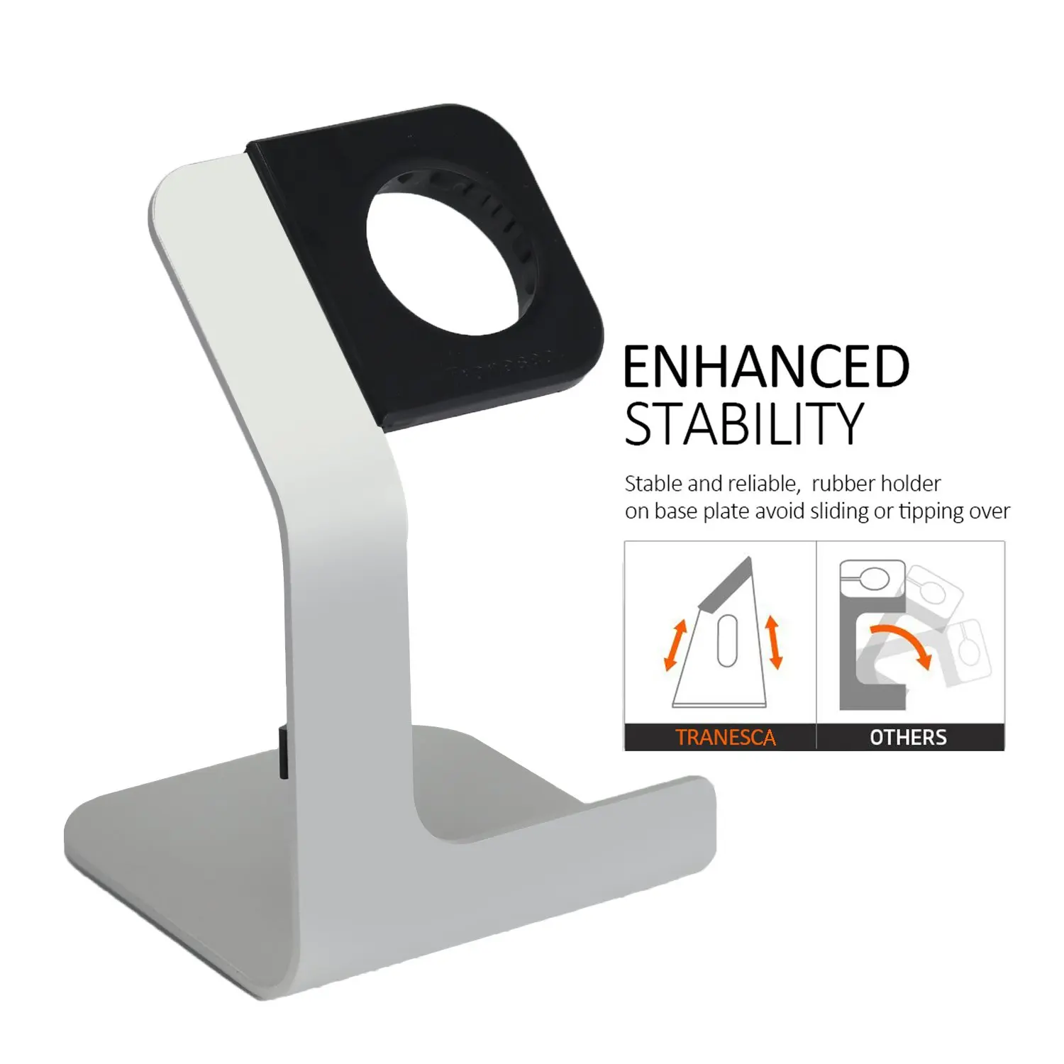 Apple Watch Stand-Tranesca Зарядка для часов Apple stand для 38 мм/40 мм/42 мм/44 мм Apple watch(должны быть аксессуары для Apple watch