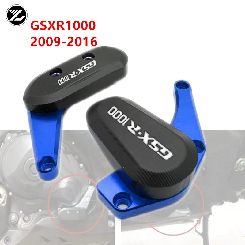 

Слайдеры рамы мотоцикла, поломка защиты, протектор для SUZUKI GSXR1000 2009-2016 gsxr1000 2010 2011 12 13 14, защита от ударов