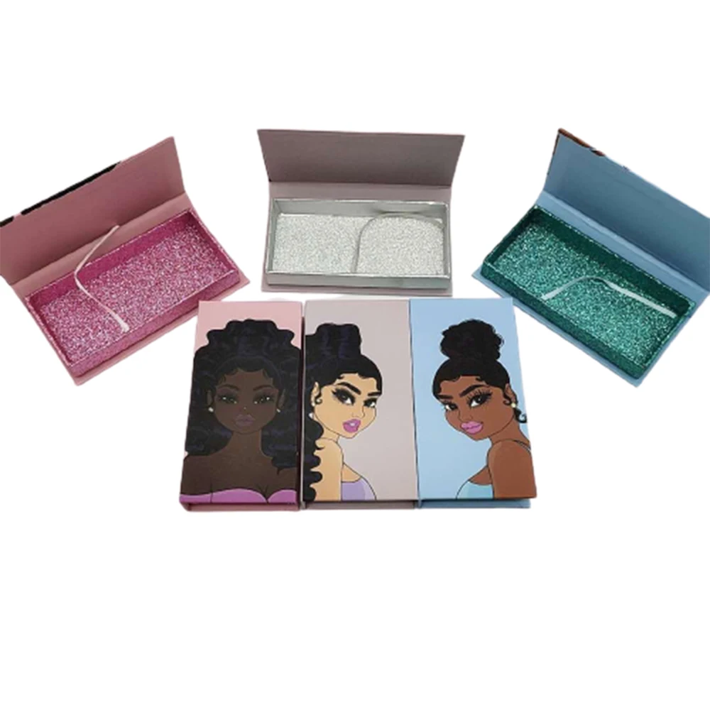 

3-100 Pcs Case 25mm Clear Lash Boxes Newest Packaging