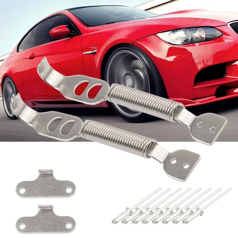Автомобильный пружинный крючок из алюминиевого сплава, Модифицированная гоночная крышка, замок, капот, задний багажник, аксессуары, качество, новые аксессуары, практичные