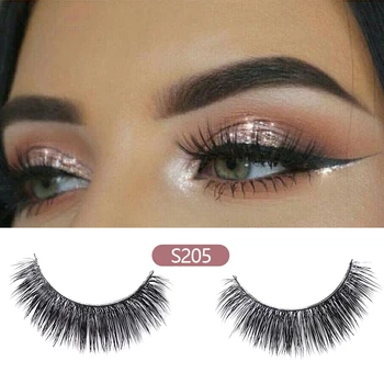 

Wowangel Handmade 3d Mink Lashes False Eyelashes Cross Messy Dense Natural Eyelashes Stage Makeup False Eyelashes Reusable