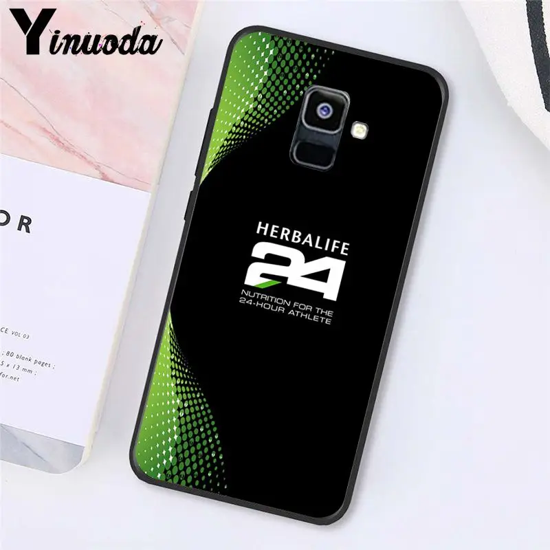 Yinuoda черный Herbalife чехол для телефона для Samsung Galaxy A7 A50 A70 A8 A3 A6 A6Plus A8Plus A9 - Цвет: A12