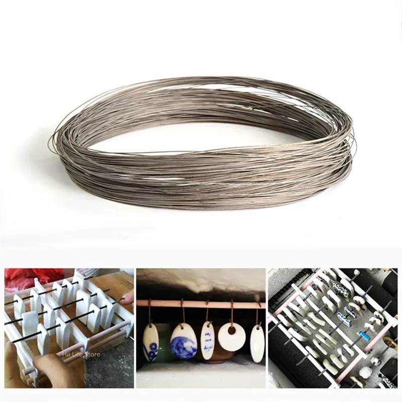 3pcs High Temperature Tungsten Wire - Heat Resistant Kiln Accessories For Ceramics